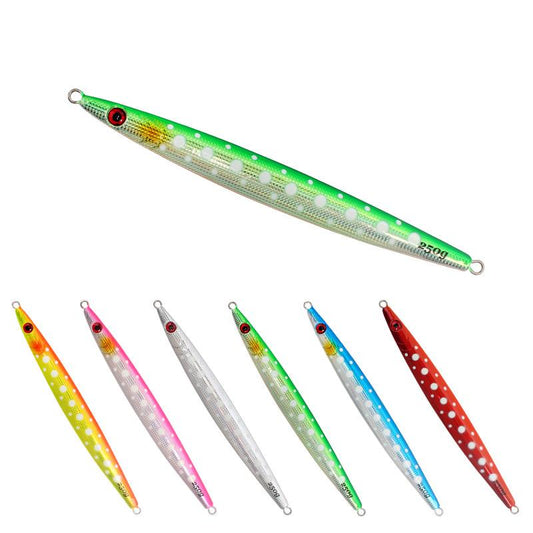 2pc 100/150/200/250/300/400g luminous jig lure