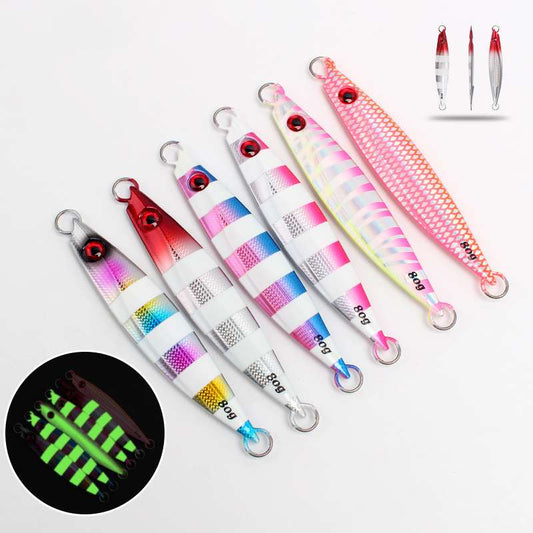 2pc 20/30/40/60/80/100g jig lure