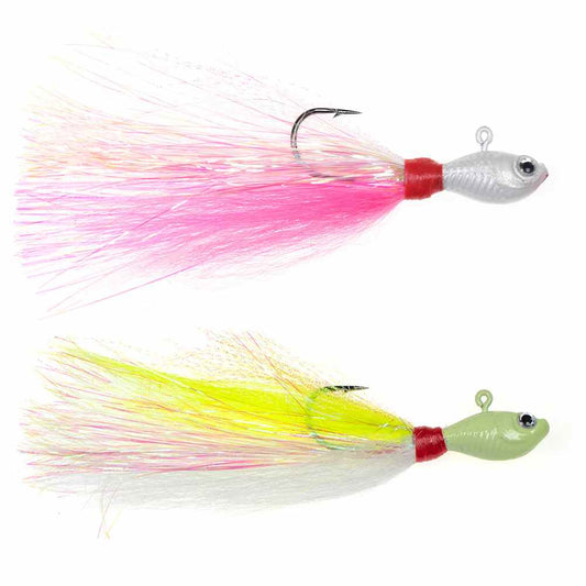 2 pc 10/14/28/42g Imitation deer hair lead hook lure
