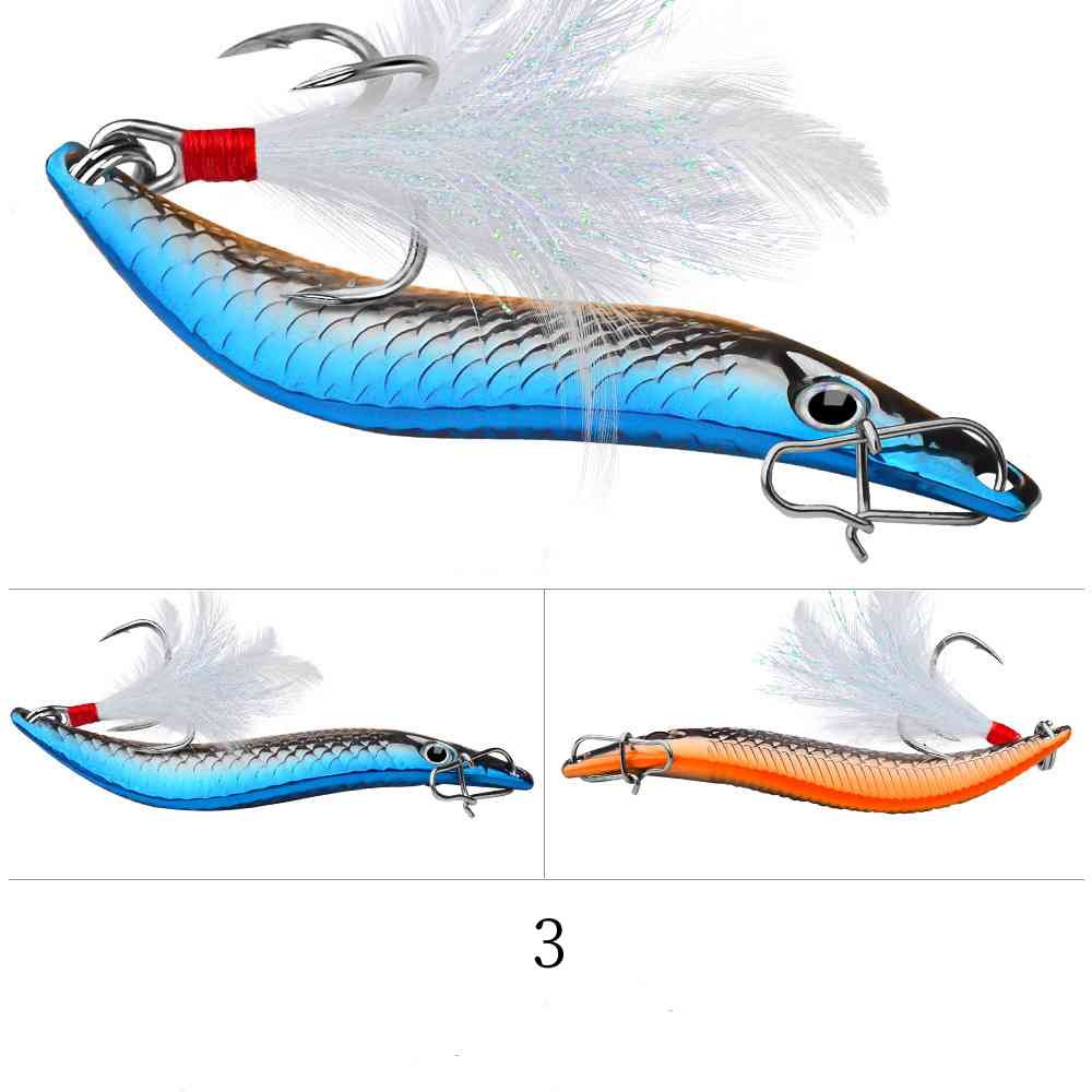 2pc 7/10/15/20g  metal spoon fishing lures