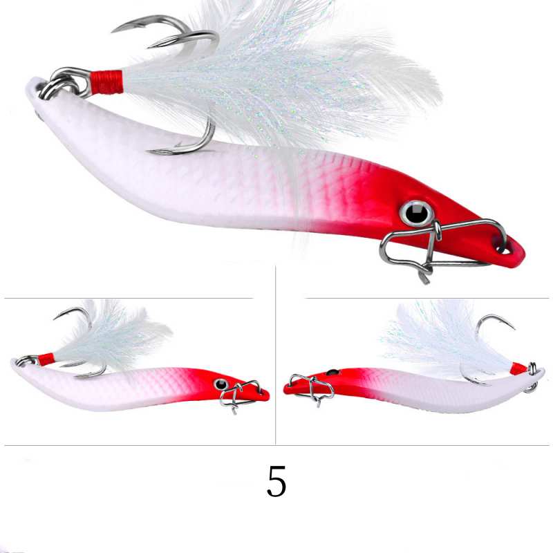 2pc 7/10/15/20g  metal spoon fishing lures
