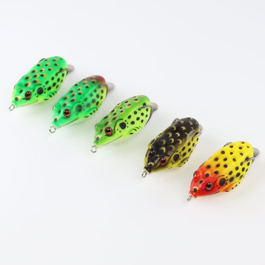 2 pc 5.5cm 13g frog-shaped lure soft bait