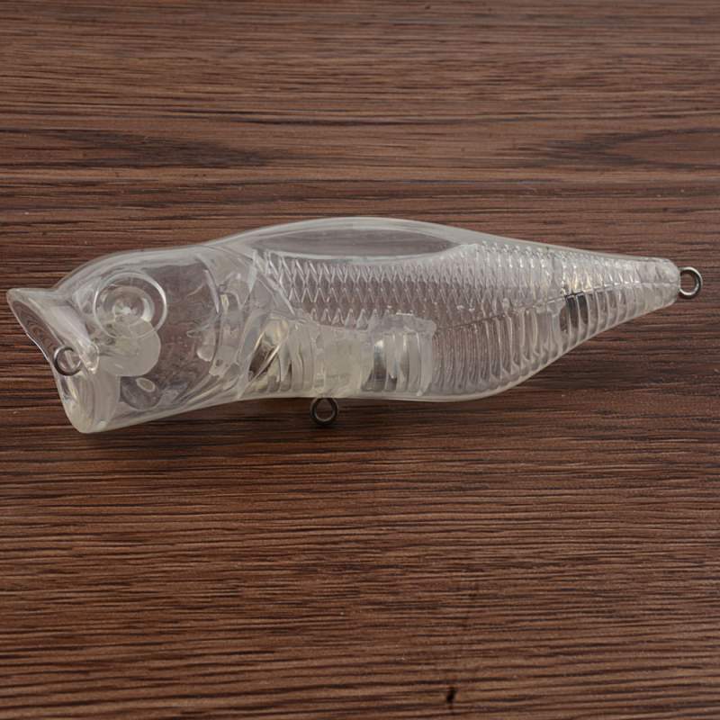 10 pc 9.2cm 14g popper fishing lure blanks