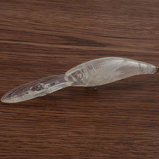 10 pc 9.7cm 5.5g unpainted fishing lures