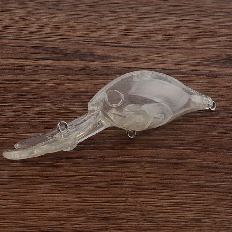 10 pc 9cm 7g unpainted fishing lures