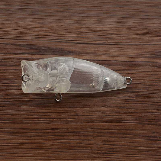 10 pc 4.5cm 5.5g blank popper fishing lures