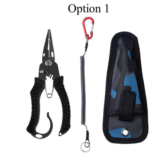 2 pc stainless steel fishing pliers