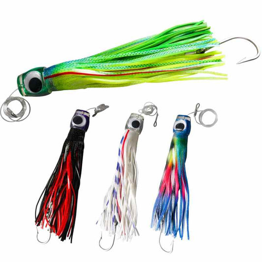 10 pc 34cm 260g Resin head Octopus Shape Trolling Lure