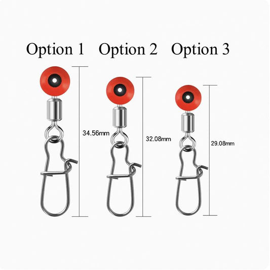 100 Pcs Swivels Shank Clip